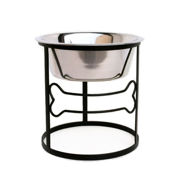 single dog food stand